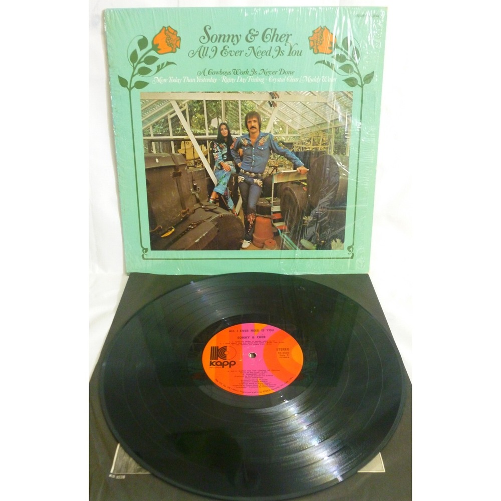 Sonny & Cher - All I Ever Need Is You - Vinyl LP - Kapp KS 3660